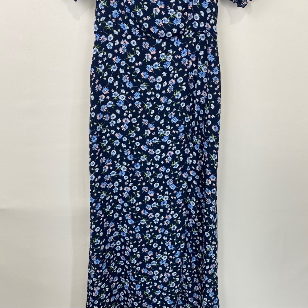 ROW A Floral Print Maxi Dress - Picture 7 of 9